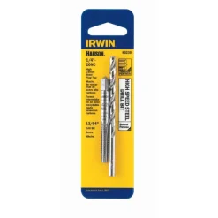 Irwin Hanson Steel SAE Drill and Tap Set 13/64 in. 1/4 in. 2 pc