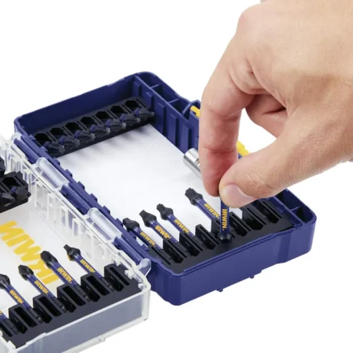 Irwin Impact Performance Series Assorted 1 in. L Impact Fastener Drive Set Steel 32 pc