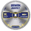 Irwin Marathon 10 in. D X 5/8 in. Carbide Miter and Table Saw Blade 60 teeth 1 pk