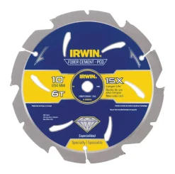 Irwin Marathon 10 in. D X 5/8 in. Steel Circular Saw Blade 6 teeth 1 pk