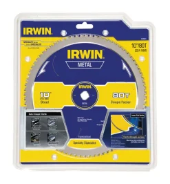 Irwin Marathon 10 in. D X 5/8 in. Steel Circular Saw Blade 80 teeth 1 pk