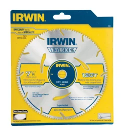 Irwin Marathon 7-1/4 in. D X 5/8 in. Steel Circular Saw Blade 120 teeth 1 pk