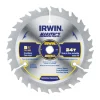 Irwin Marathon 5-1/2 in. D X 10 mm Carbide Circular Saw Blade 24 teeth 1 pk