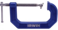 Irwin Quick-Grip 4 in. X 2-7/8 in. D Adjustable C-Clamp