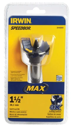 Irwin Speedbor 1-1/2 in. Hardened Steel 5 in. L Hole Cutter