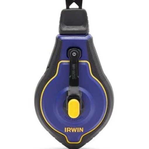 Irwin Speed-Line Pro Blue Braided Chalk Line Reel 100 ft.