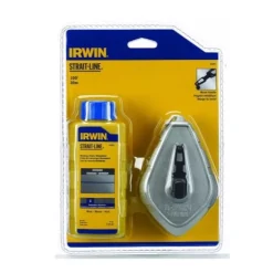Irwin Strait-Line 4 oz Blue Classic Chalk and Reel Set 100 ft.