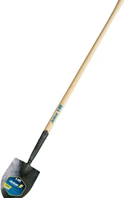 Jackson J-450 56 in. Steel Scoop Irrigation Shovel Wood Handle