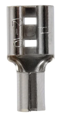 Jandorf 12-10 Ga. Insulated Wire Female Disconnect Silver 5 pk