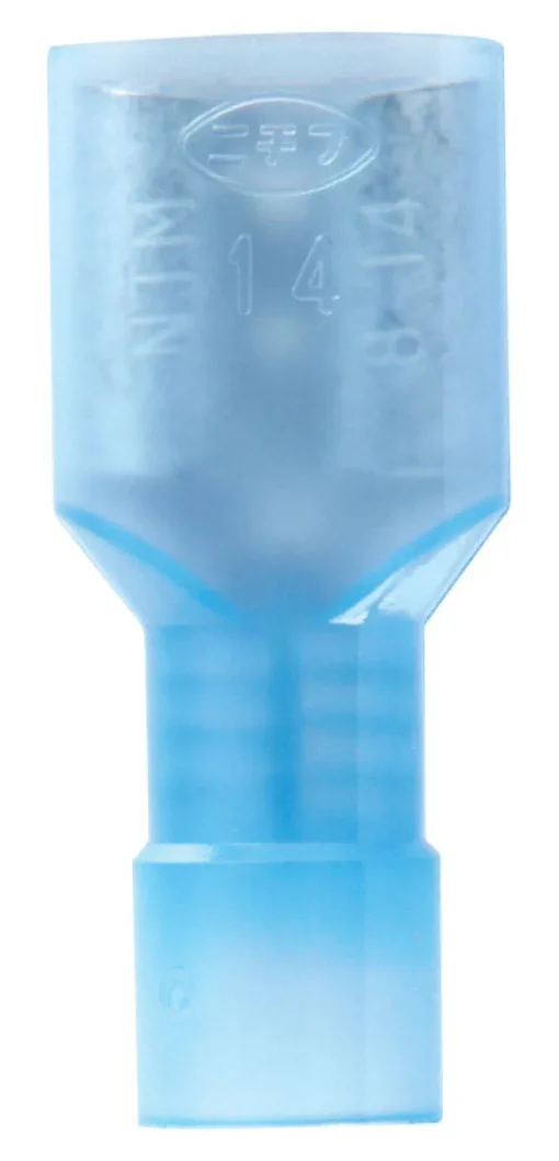 Jandorf 16-14 Ga. Insulated Wire Female Disconnect Blue 5 pk