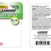 Jandorf 22-18 Ga. Insulated Wire Terminal Butt Splice Red 5 pk