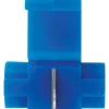 Jandorf 18-14 Ga. Insulated Wire Terminal Self-Stripping Blue 2 pk