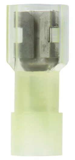 Jandorf 12-10 Ga. Insulated Wire Female Disconnect Clear 5 pk