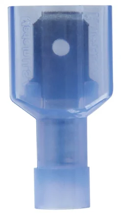 Jandorf 16-14 Ga. Insulated Wire Male Disconnect Blue 5 pk