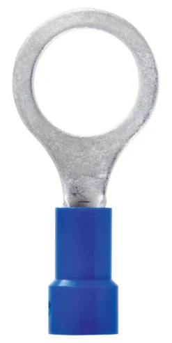 Jandorf 16-14 Ga. Insulated Wire Terminal Ring Blue 5 pk