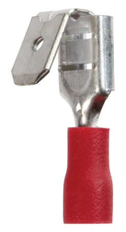 Jandorf 22-18 Ga. Insulated Wire Terminal Disconnect Red 5 pk