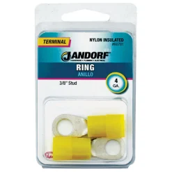 Jandorf 16-14 Ga. Insulated Wire Female Bullet Blue 5 pk