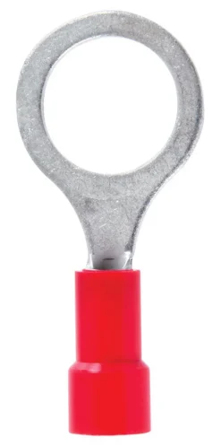 Jandorf 22-18 Ga. Insulated Wire Terminal Ring Red 5 pk