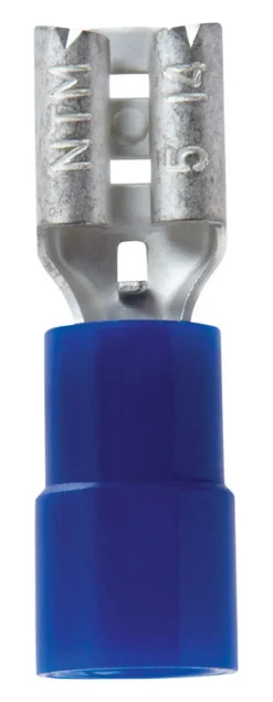 Jandorf 16-14 Ga. Insulated Wire Female Disconnect Blue 5 pk