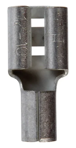 Jandorf 12-10 Ga. Uninsulated Wire Female Disconnect Silver 5 pk