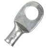 Jandorf 8 Ga. Uninsulated Wire Electrical Lug Silver 2 pk
