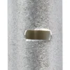 Jandorf 6 Ga. Uninsulated Wire Terminal Butt Splice Silver 2 pk