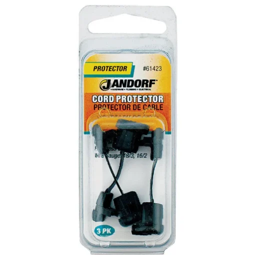 Jandorf 0.5 in. L Cord Protector 3 pk
