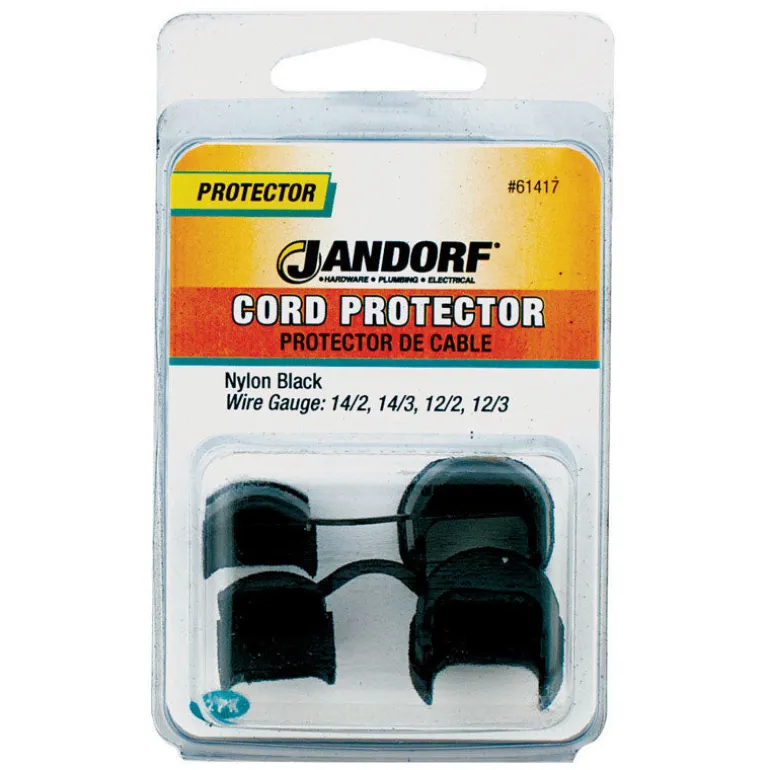 Jandorf 0.81 in. L Cord Protector 2 pk