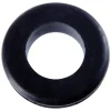 Jandorf Black Insulating Rubber Grommet 3/8 D x 1-3/8 Dia. in.