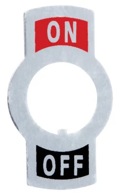 Jandorf Black/Gray/Red Aluminum Toggle Switch Plate 5 pk