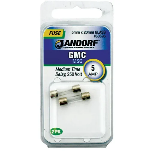 Jandorf GMC 5 amps Medium Time Delay Fuse 2 pk