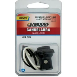 Jandorf Phenolic Candelabra Base Socket 1 pk
