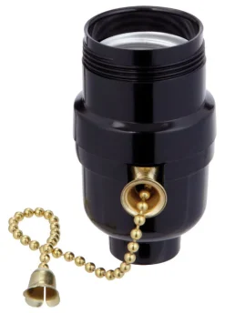 Jandorf Phenolic Medium Base Pull Chain Socket 1 pk