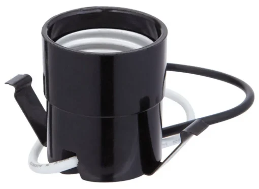 Jandorf Phenolic Medium Base Snap-In Socket 1 pk