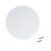 Jandorf White Outlet Concealer Blank Up Kit 4.75 in. for Ceiling/Flush Mounting Surface