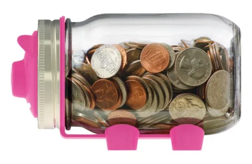Jarware Regular Mouth Decorative Jar Lid Piggy Bank 1 pk