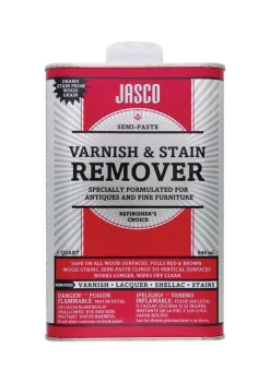 Jasco Varnish & Stain Paint and Varnish Remover 1 qt.