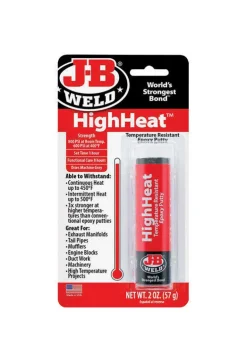 JB Weld High Heat Dark Gray 600 PSI High Strength Automotive Epoxy 2 oz.