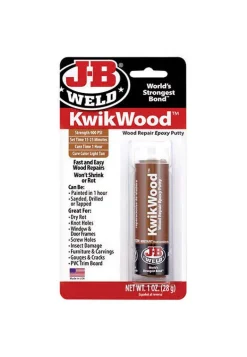 J-B Weld KwikWood Tan Putty Stick 1 oz
