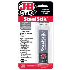 JB Weld Steel Stik Dark Gray High Strength Automotive Epoxy Putty 2 oz.