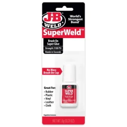 J-B Weld SuperWeld High Strength Glue Clear Super Glue Brush On 0.2 gm