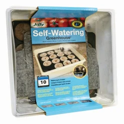 Jiffy Self-Watering Peat Pellet Greenhouse 1 pk
