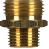 JMF Brass 3/4 in. Dia. x 1/2 in. Dia. Adapter Yellow 1 pk (Pack of 10)