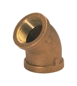 JMF Company 1/2 in. FPT X 1/2 in. D FPT Red Brass 45 Degree Elbow