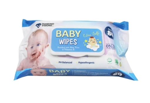 JMK Baby Wipes 80 pk (Pack of 24)