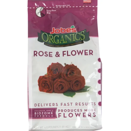 Jobe's Biozome Organic Granules Rose Plant Food 4 lb