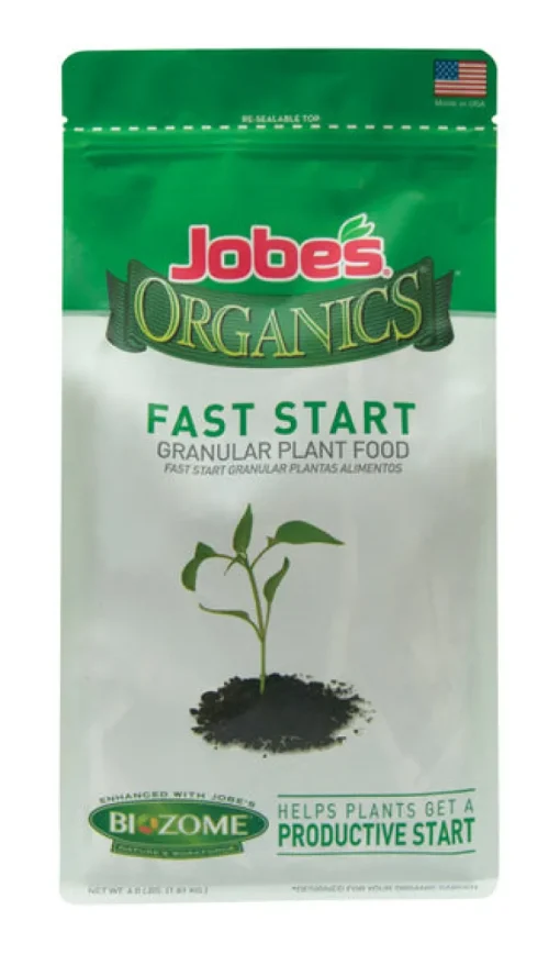 Jobe's Fast Start Organic Granules Plant Food 4 lb
