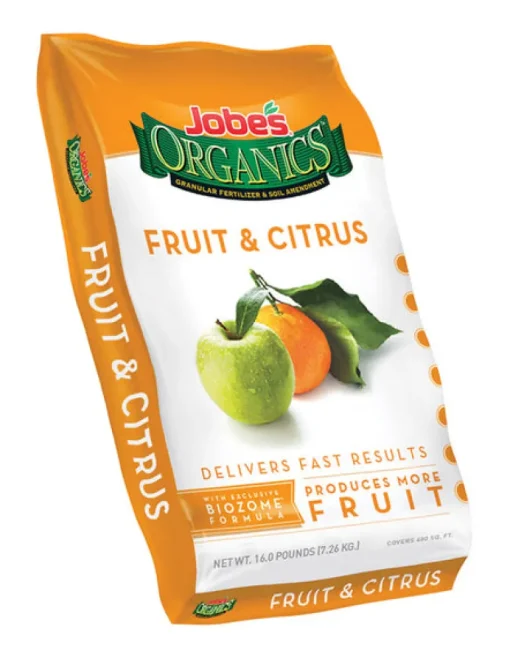 Jobe's Organic 480 sq. ft. Coverage Area Granules Fruit & Citrus Plant Food 16 lbs.