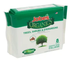 Jobe's Organic Shrubs/Trees/Vegetables 8-2-2 Plant Fertilizer 8 pk