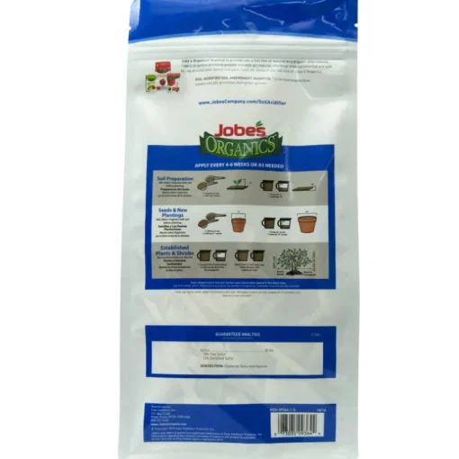 Jobe's Organic Soil Acidifier 50 sq ft 6 lb